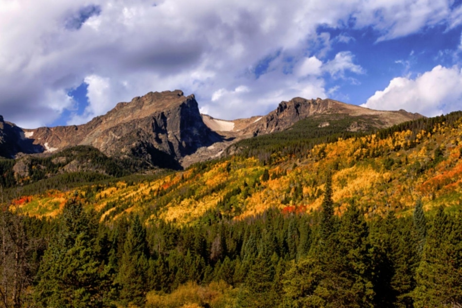 Rocky Mountain National Park in fall