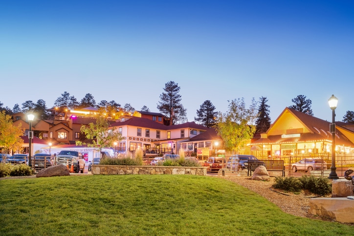 image of downtown Estes Park