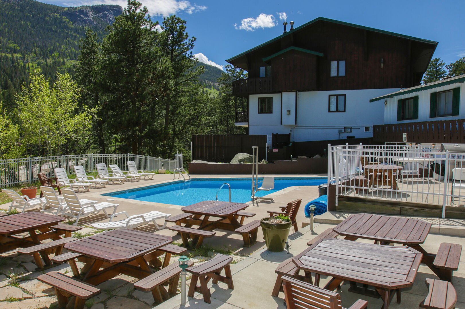 image of pool at rocky mountain resorts