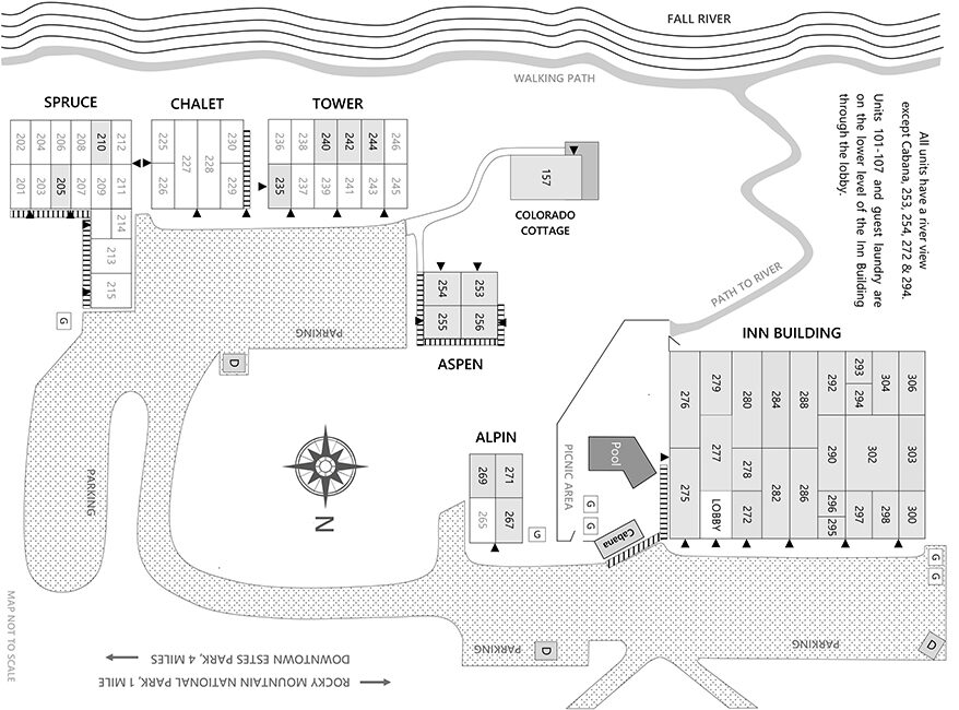 Map of Fawn Valley Inn